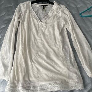 Blouse, lace, with under tank top, women’s